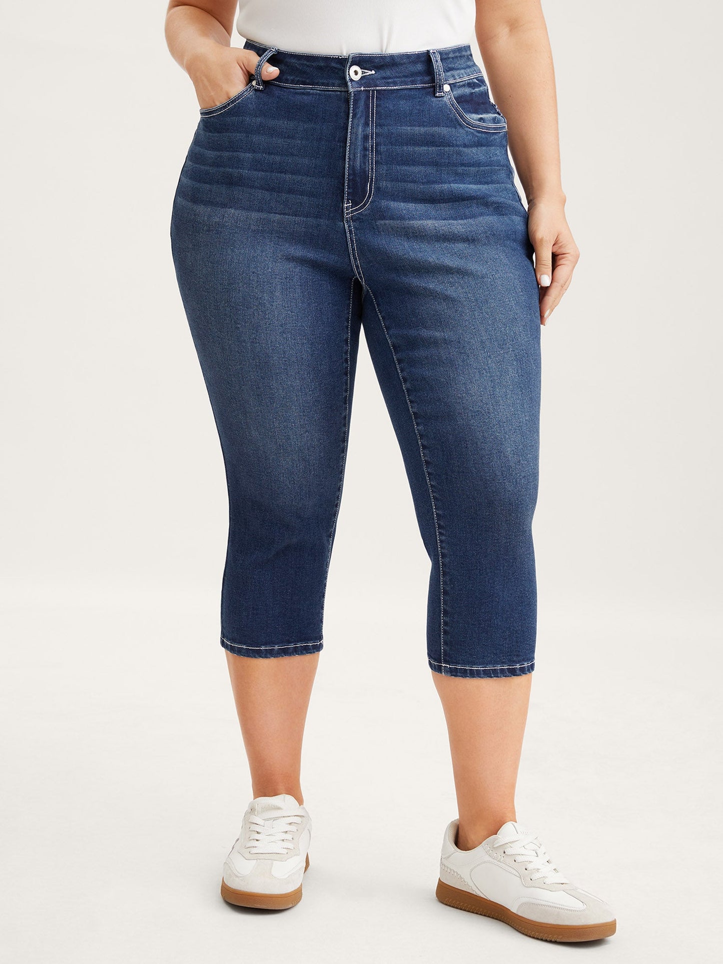 Stretchy Booty-Lifting Skinny-Fit Jeans