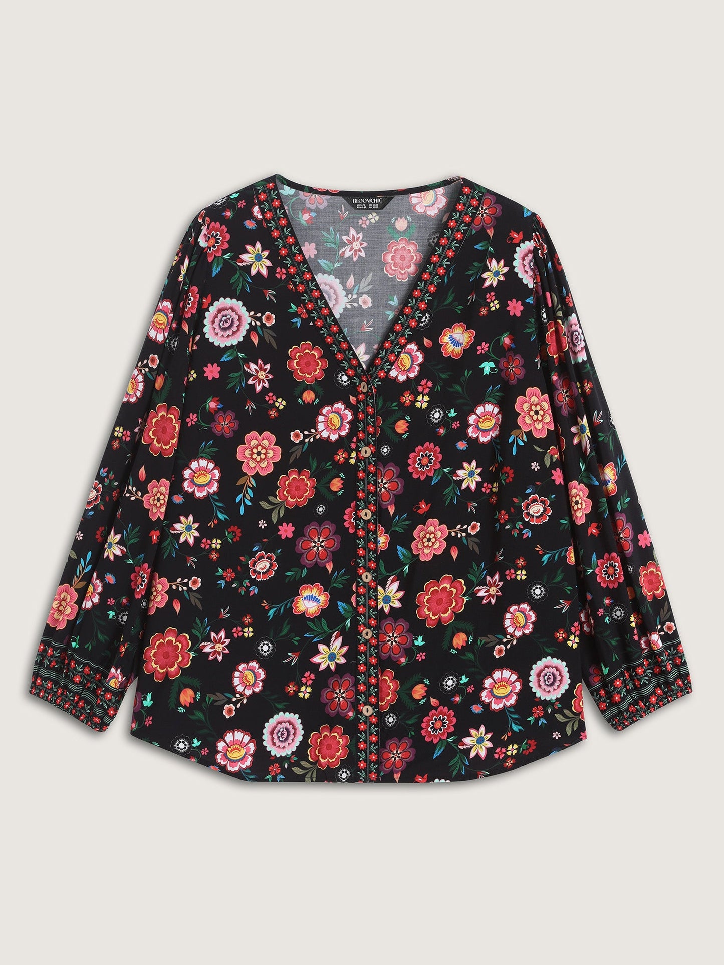 Rayon Colorful Button Front Shirt