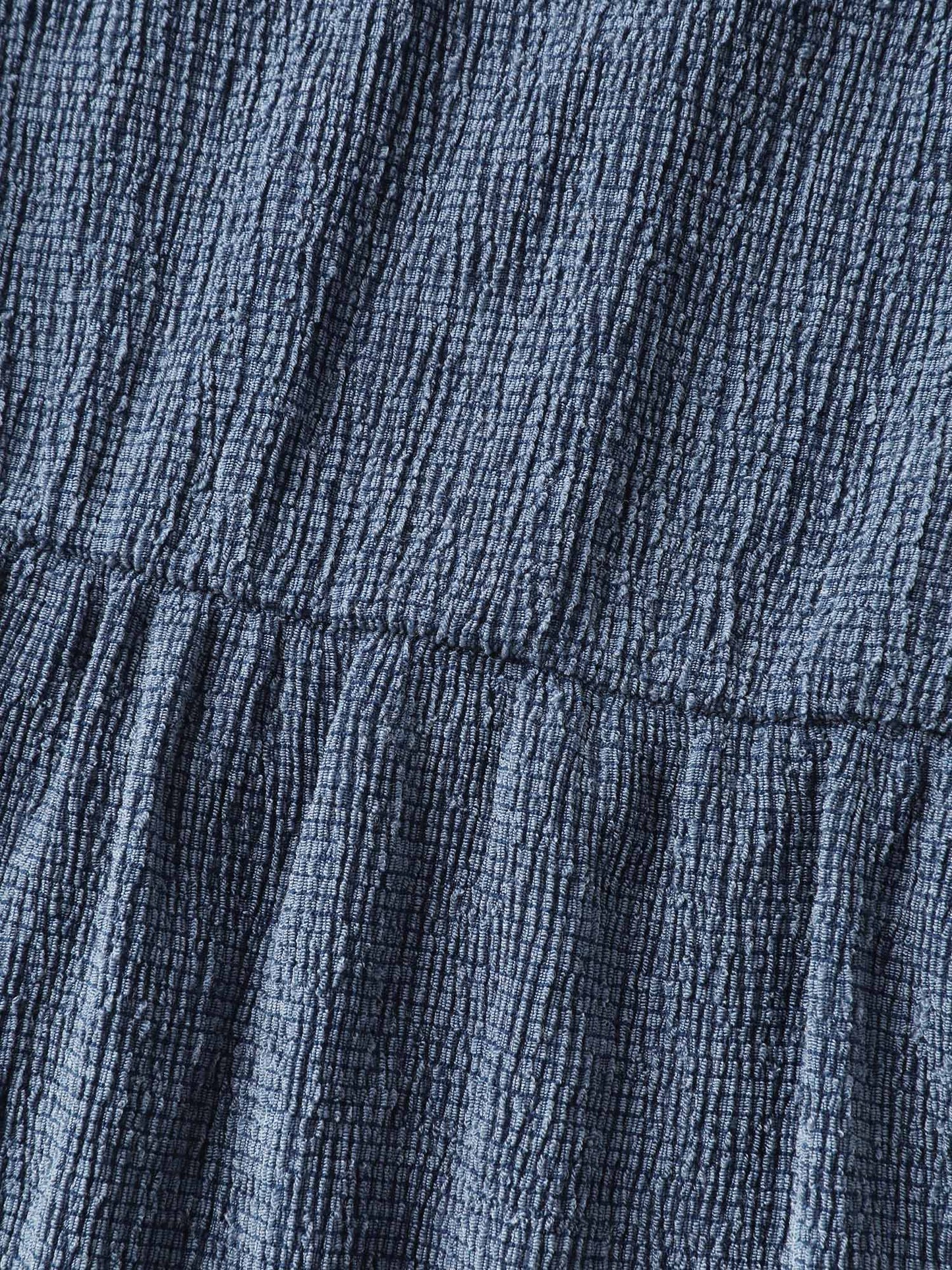 Ribbed Gathered Square Neck Knit Top
