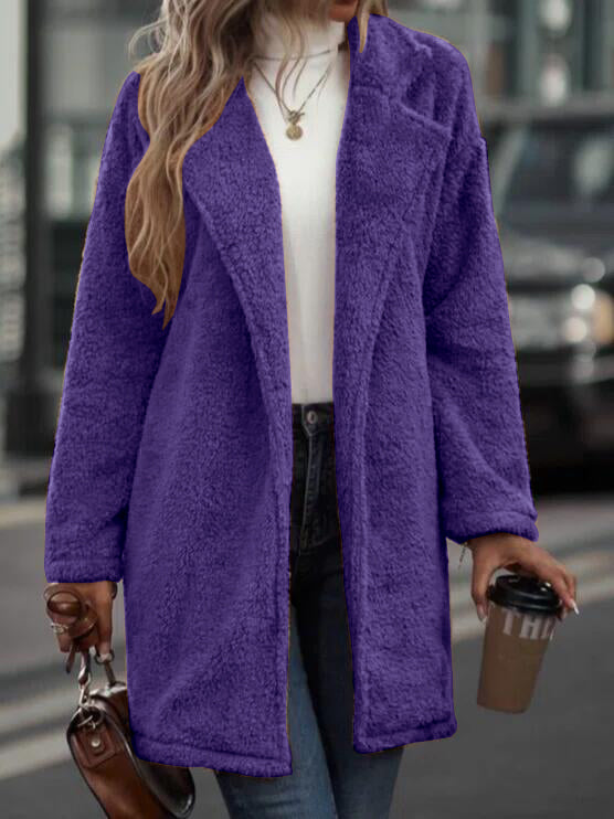 Casual Shawl Collar Other Coat