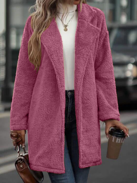 Casual Shawl Collar Other Coat