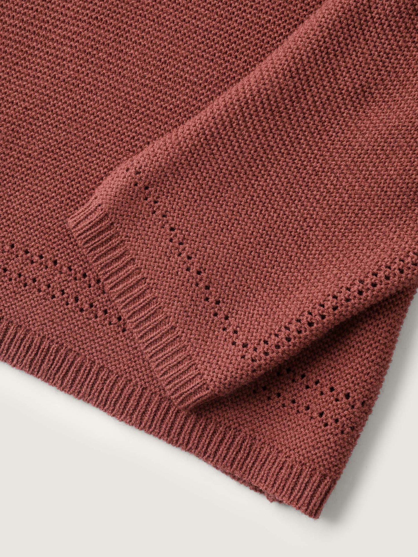 Polo Collar Textured Solid Pullover