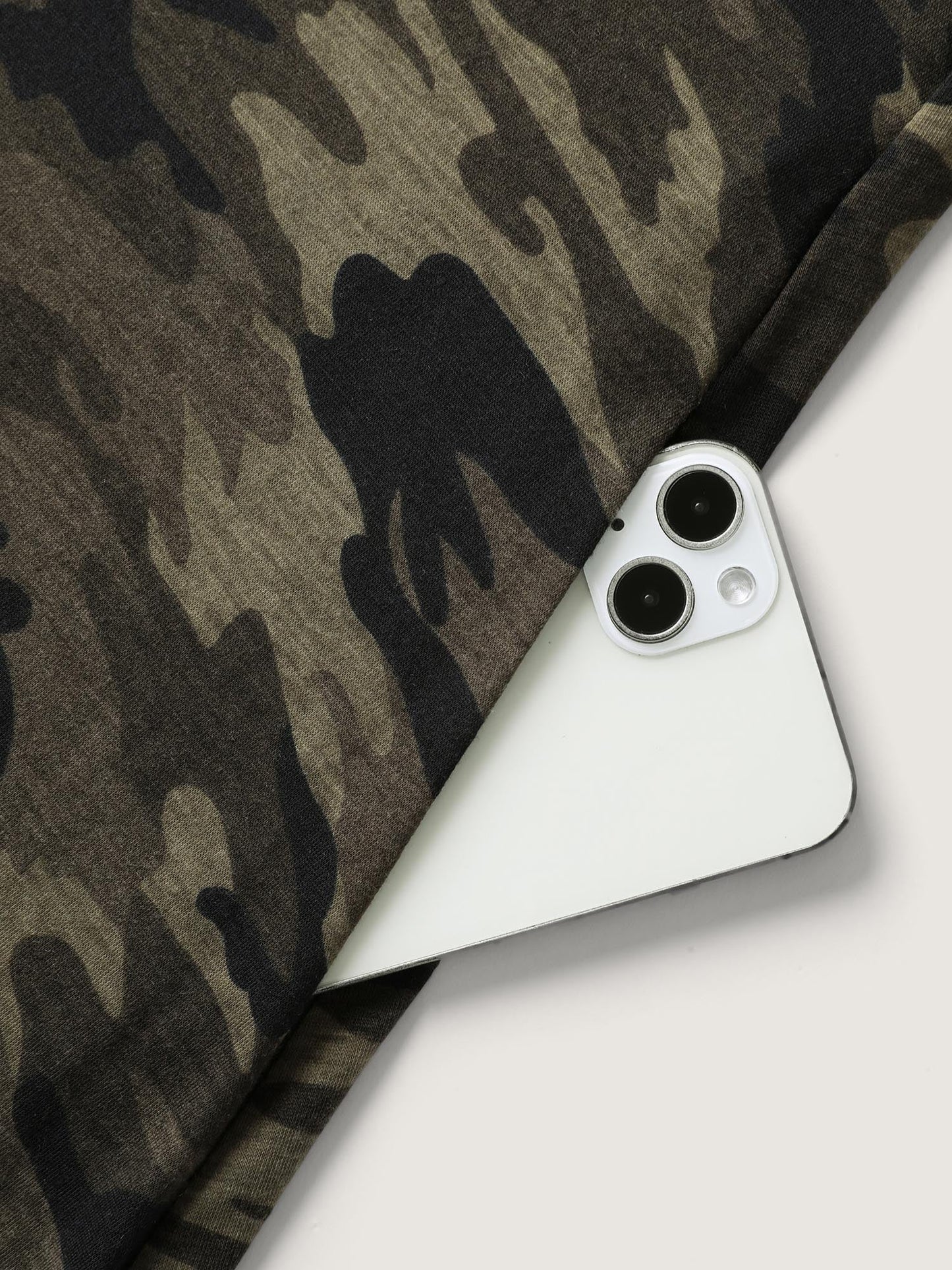 Camouflage Print Stretchy Wide Leg Jumpsuit
