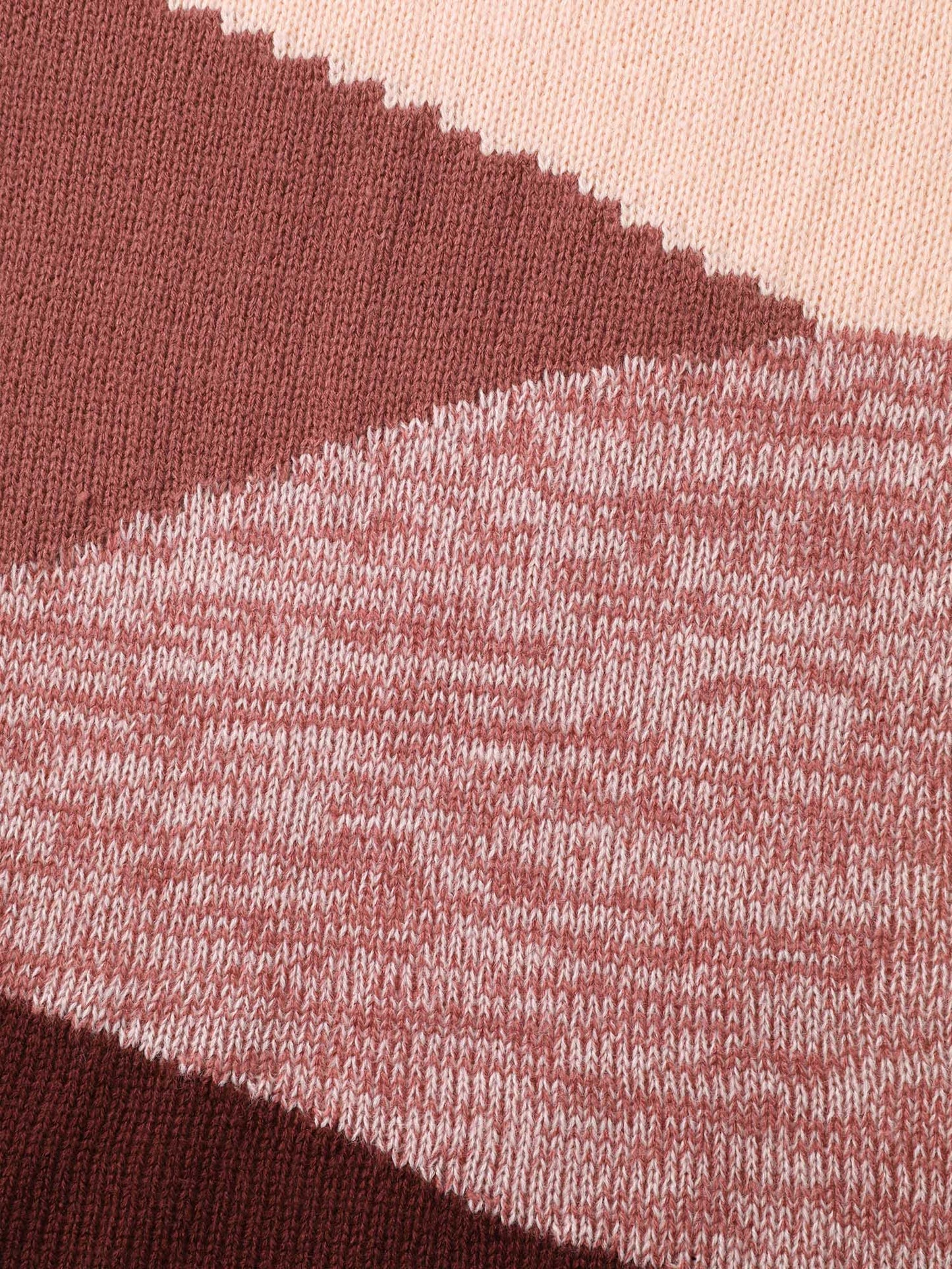 Color Block Drop Shoulder Ribbed Hem Pullover