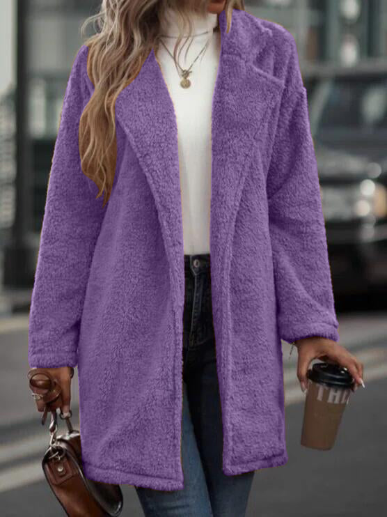 Casual Shawl Collar Other Coat