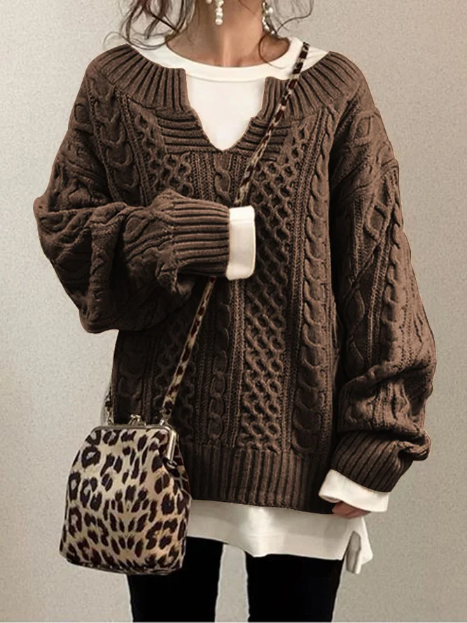Long Sleeve Casual Sweater