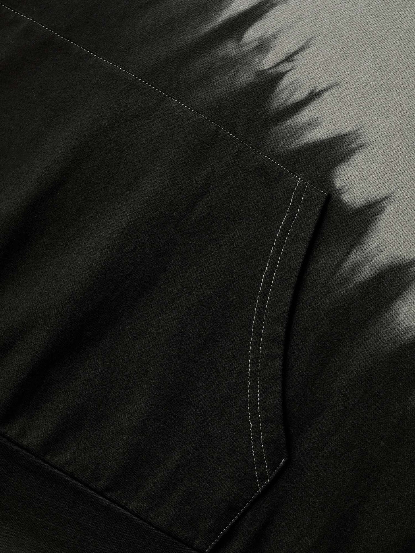 Cotton Dip-Dyeing Smudge Hoodie
