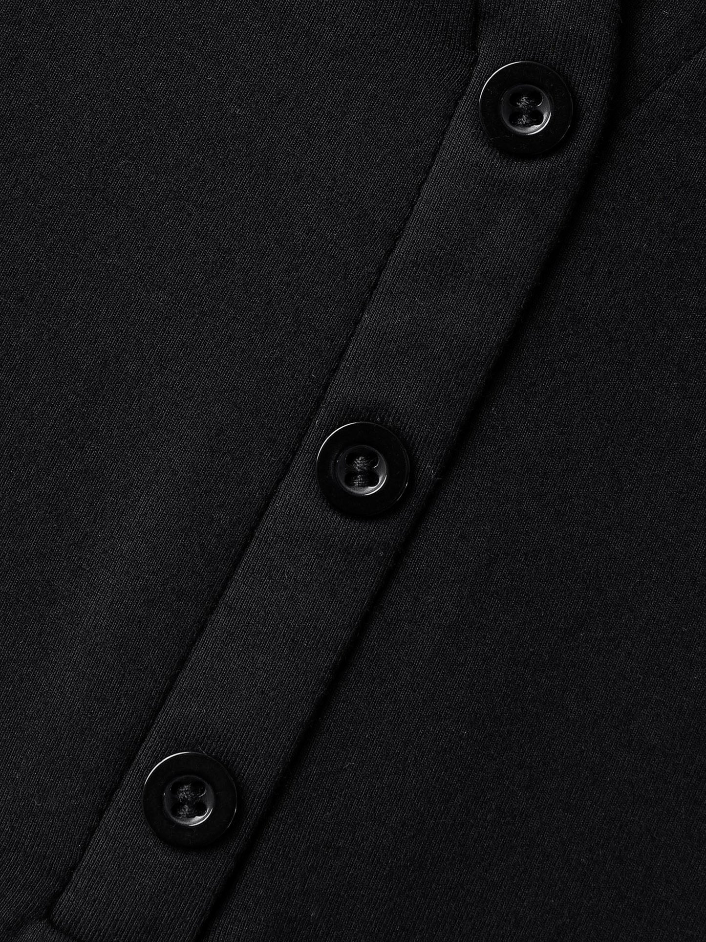 Supersoft Button Placket Solid T-Shirt