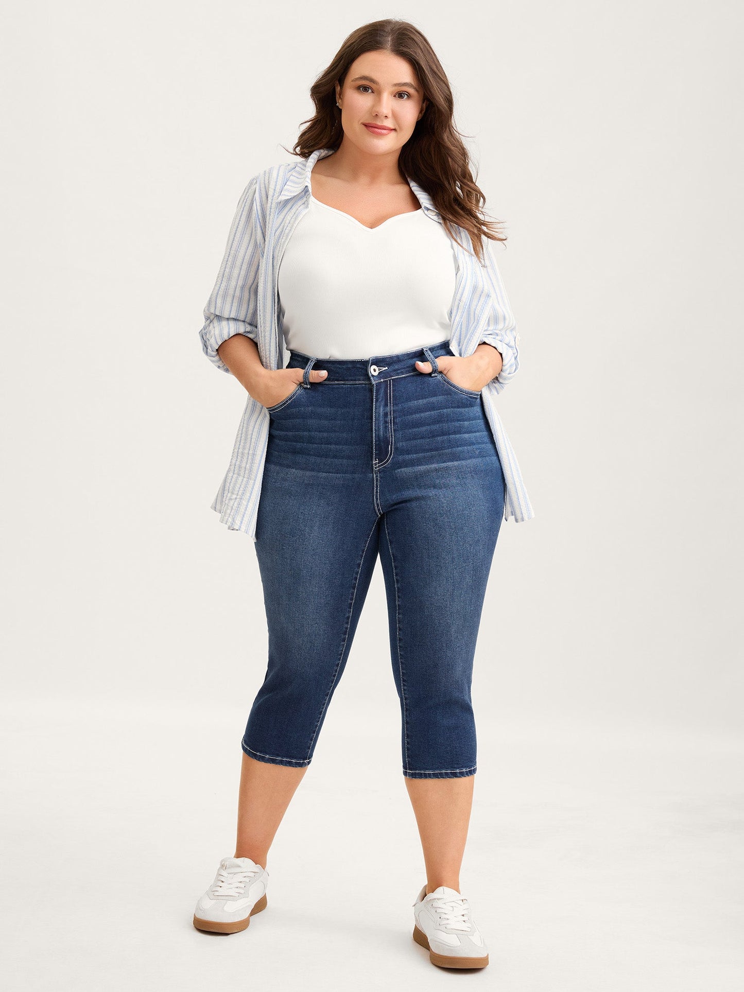 Stretchy Booty-Lifting Skinny-Fit Jeans