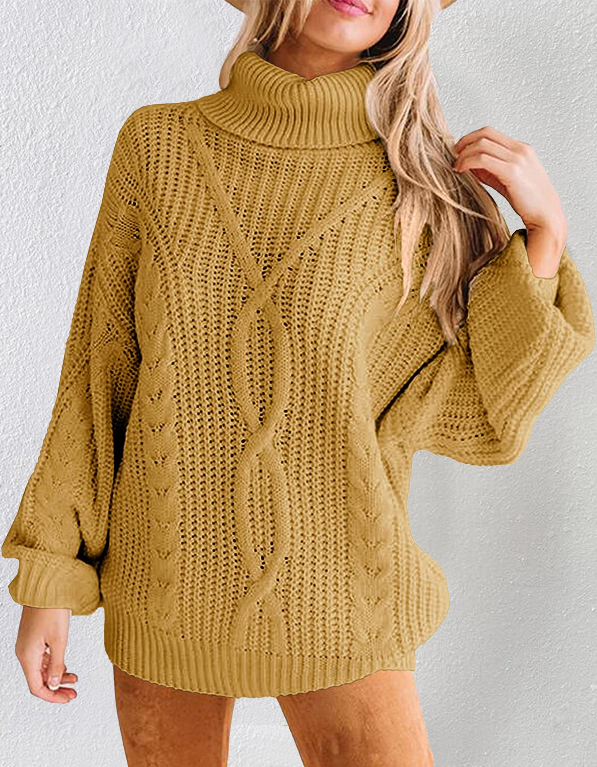 Women's Round Neck Knit Loose Sweater