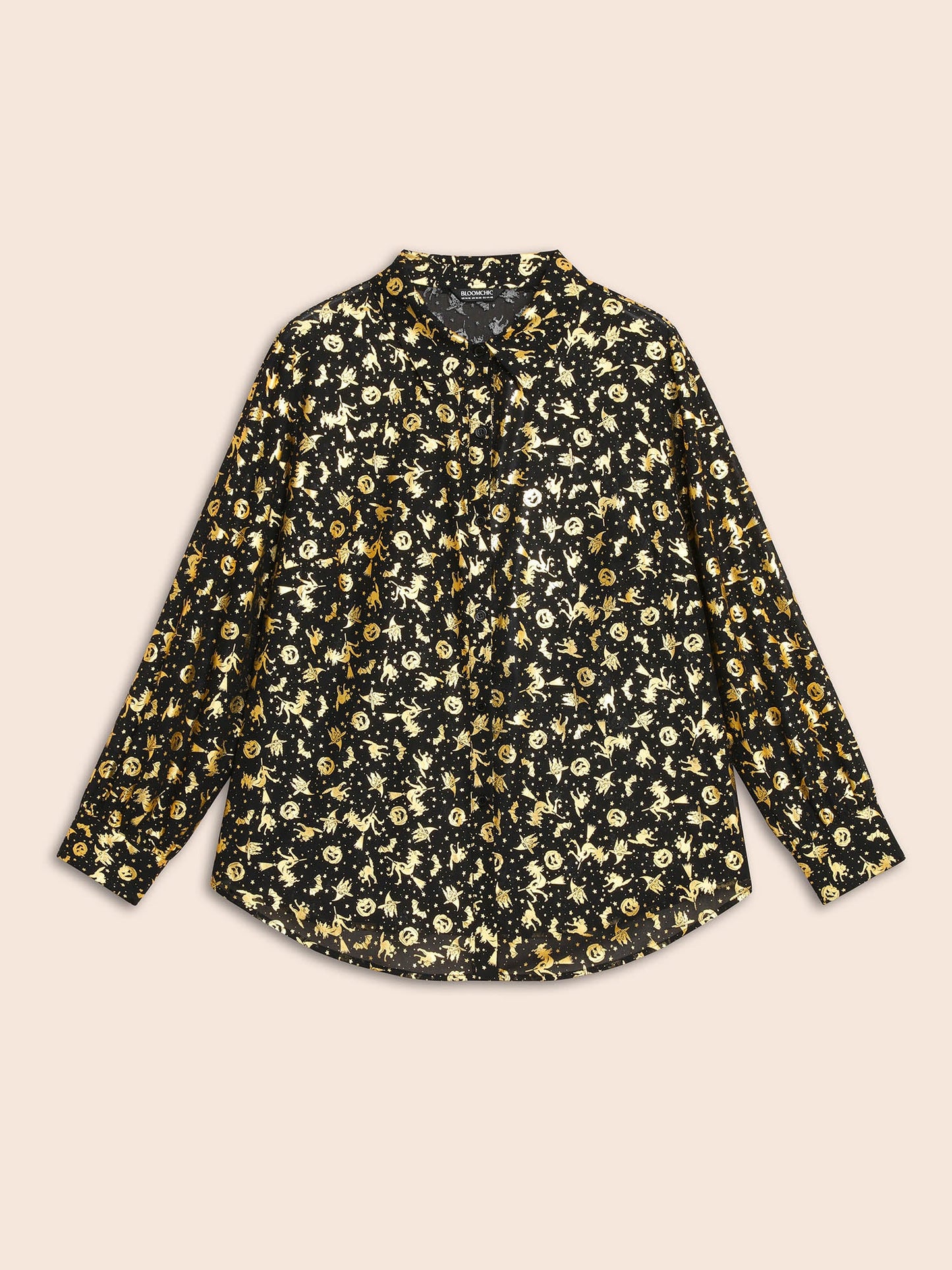 Hot Stamped Golden Gleam Shirt