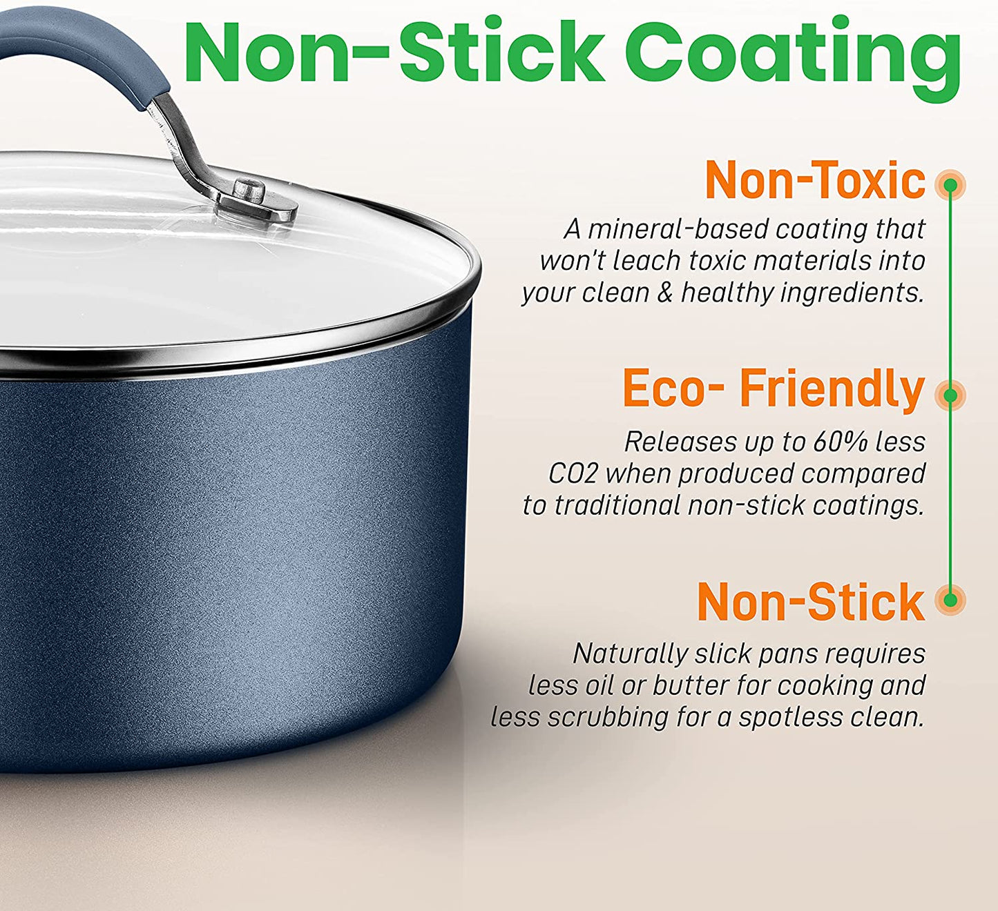 14-Piece Nonstick Cookware