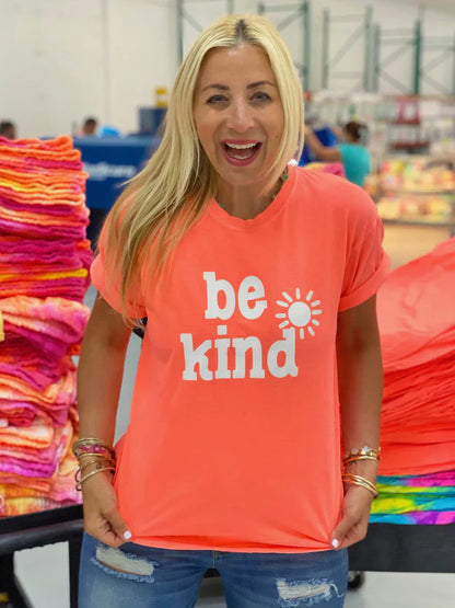 Be Kind Coral Crush Tee