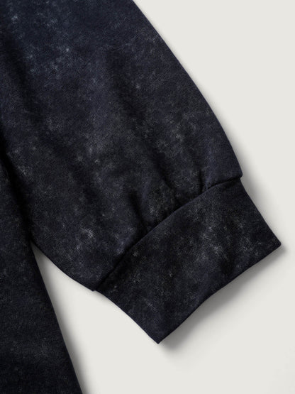 Elephant Motif Crew Neck Sweatshirt