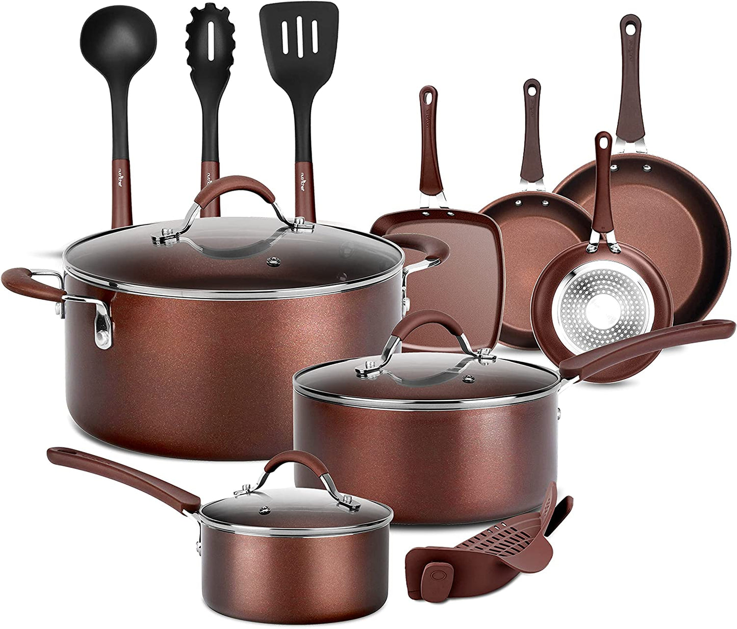 14-Piece Nonstick Cookware