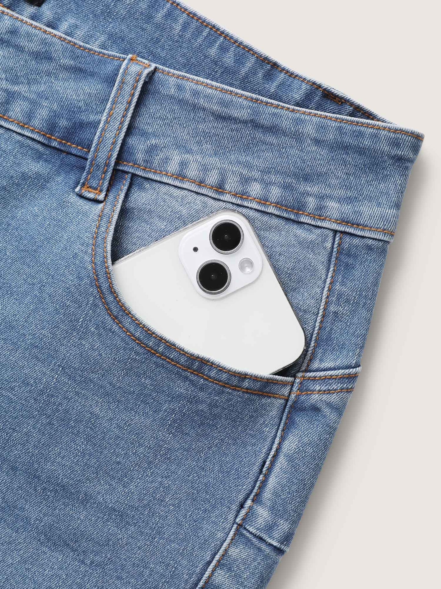 Butt-Lift Bootcut Mid Rise Jeans