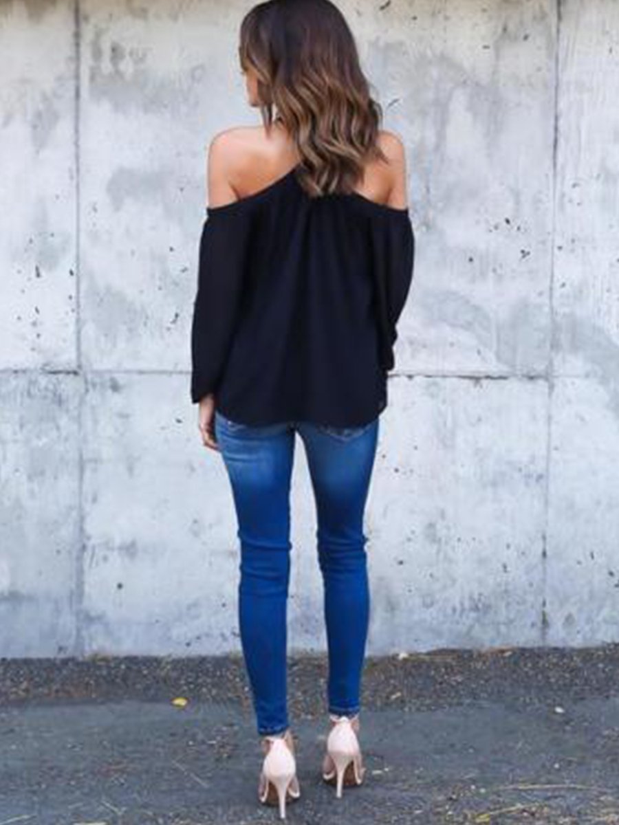 Cotton Long Sleeve Tops