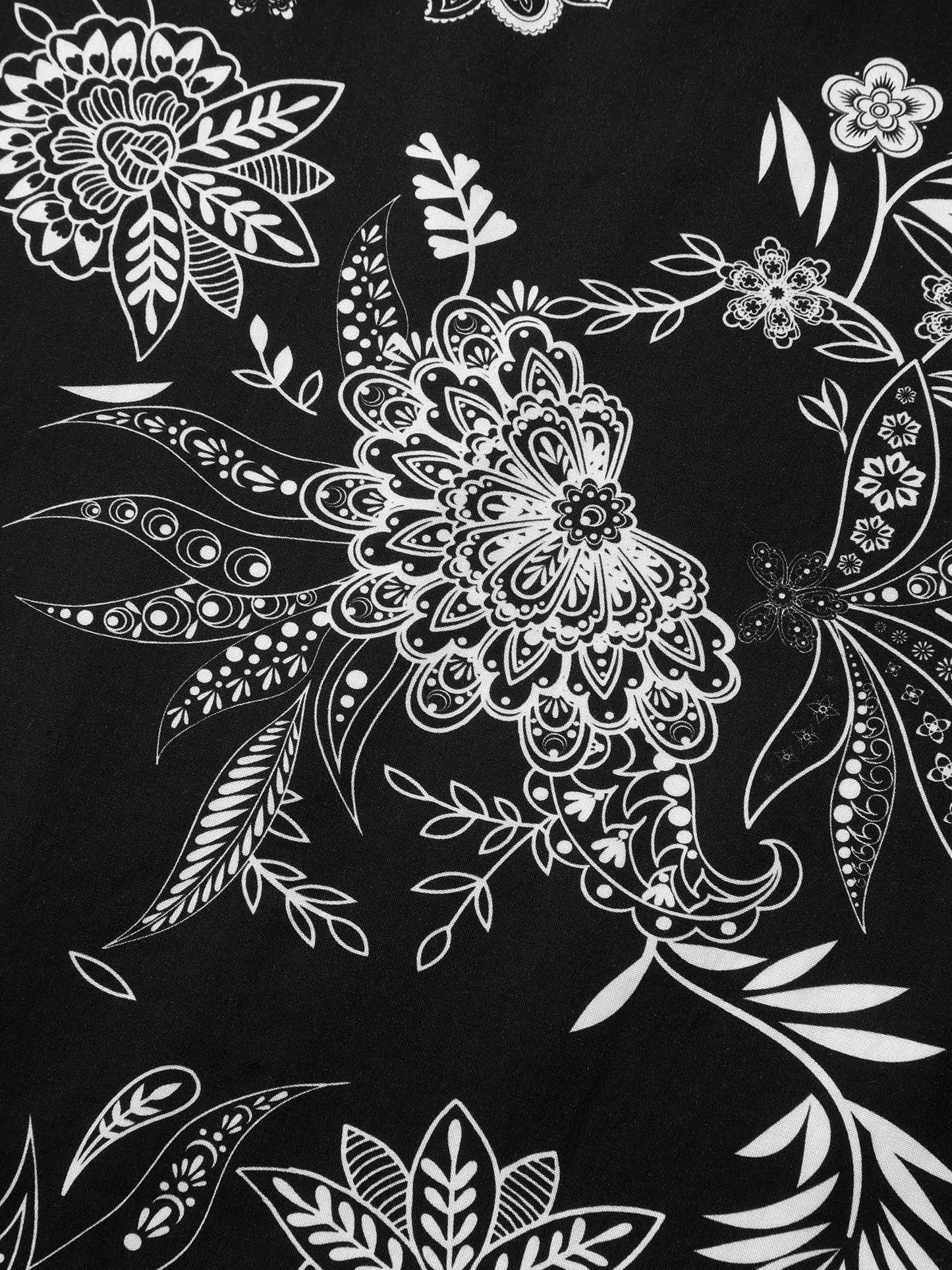 Boho Floral V-Neck Tank Top