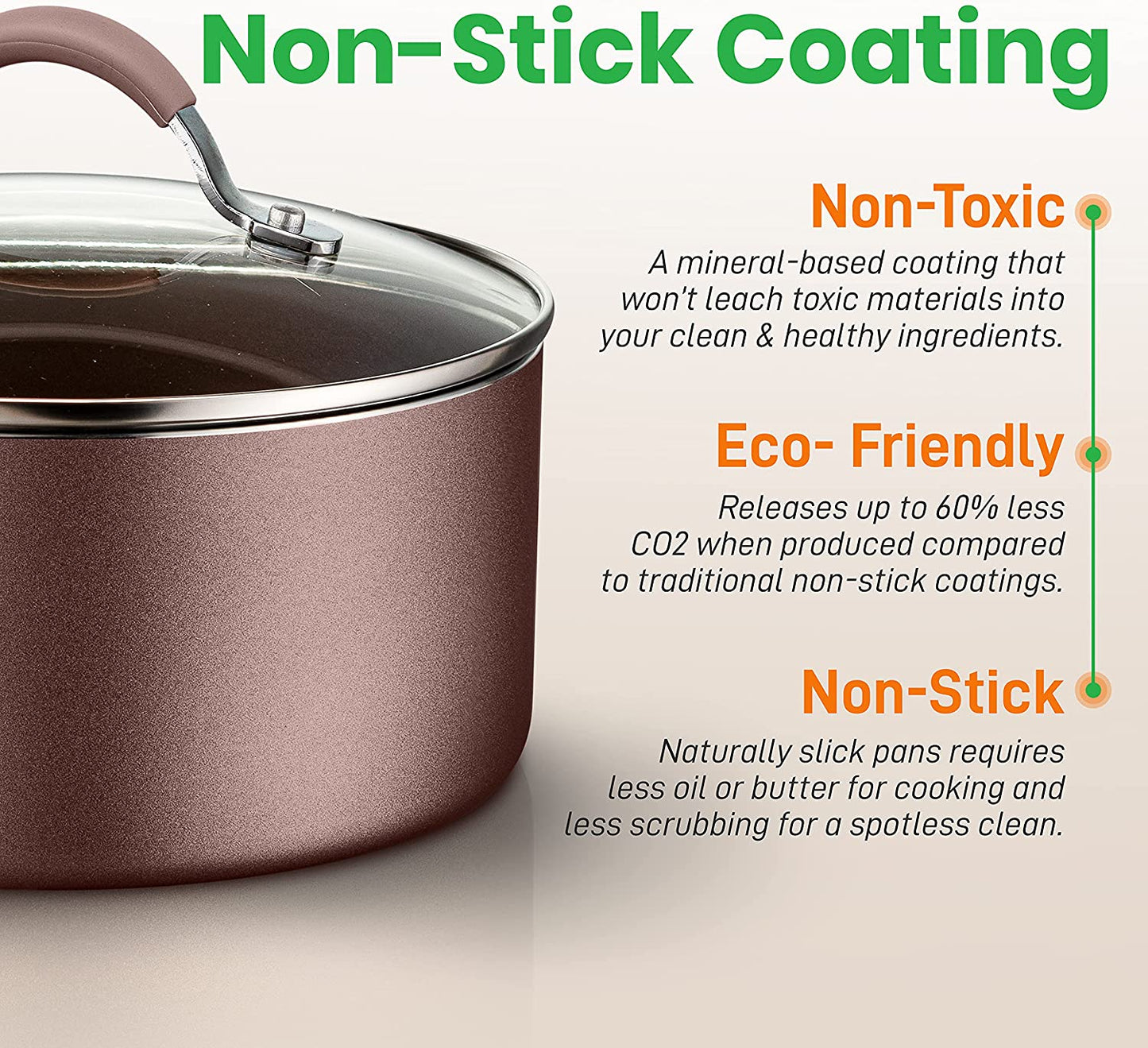 14-Piece Nonstick Cookware
