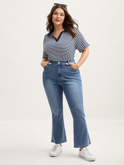 Vintage Straight-Leg Mid-Rise Jeans