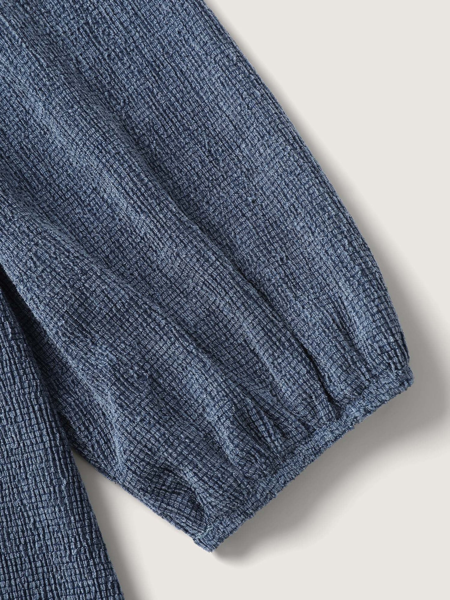 Ribbed Gathered Square Neck Knit Top