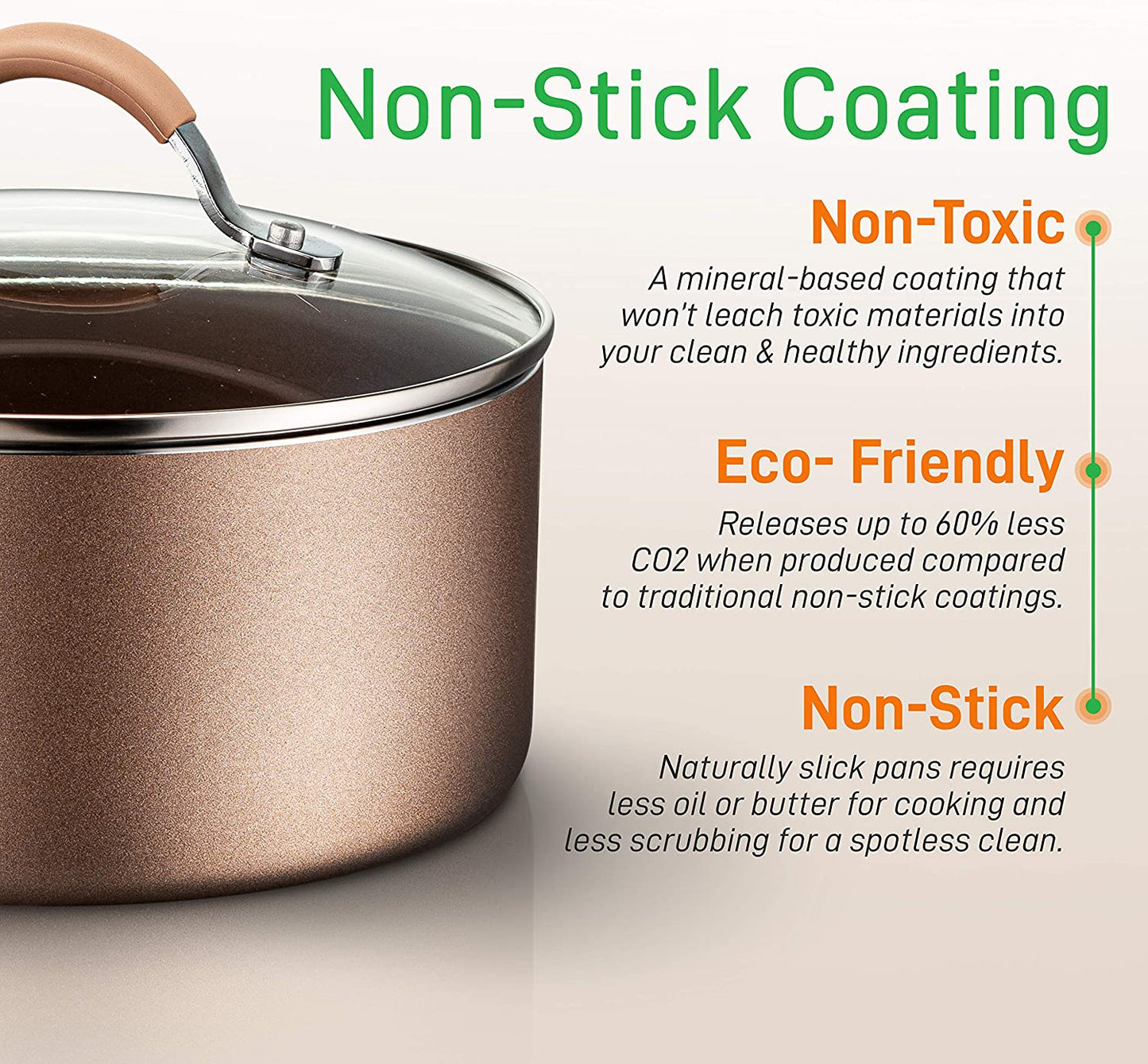 14-Piece Nonstick Cookware