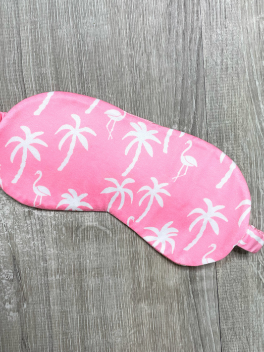 Pink Flamingo Eye Mask