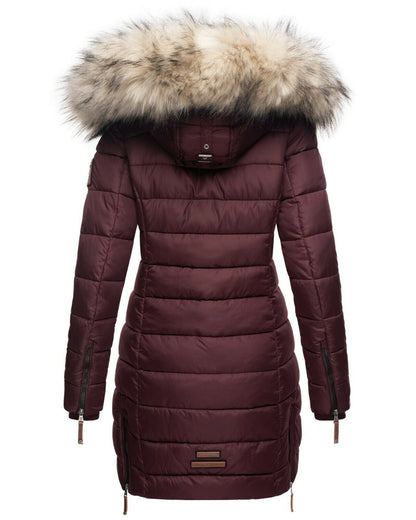 Fashion ladies parka coat