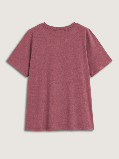 Blooming Florals Round Neck T-Shirt