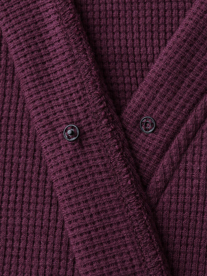 Paisley Print Textured Wrap Like Sweatshirt