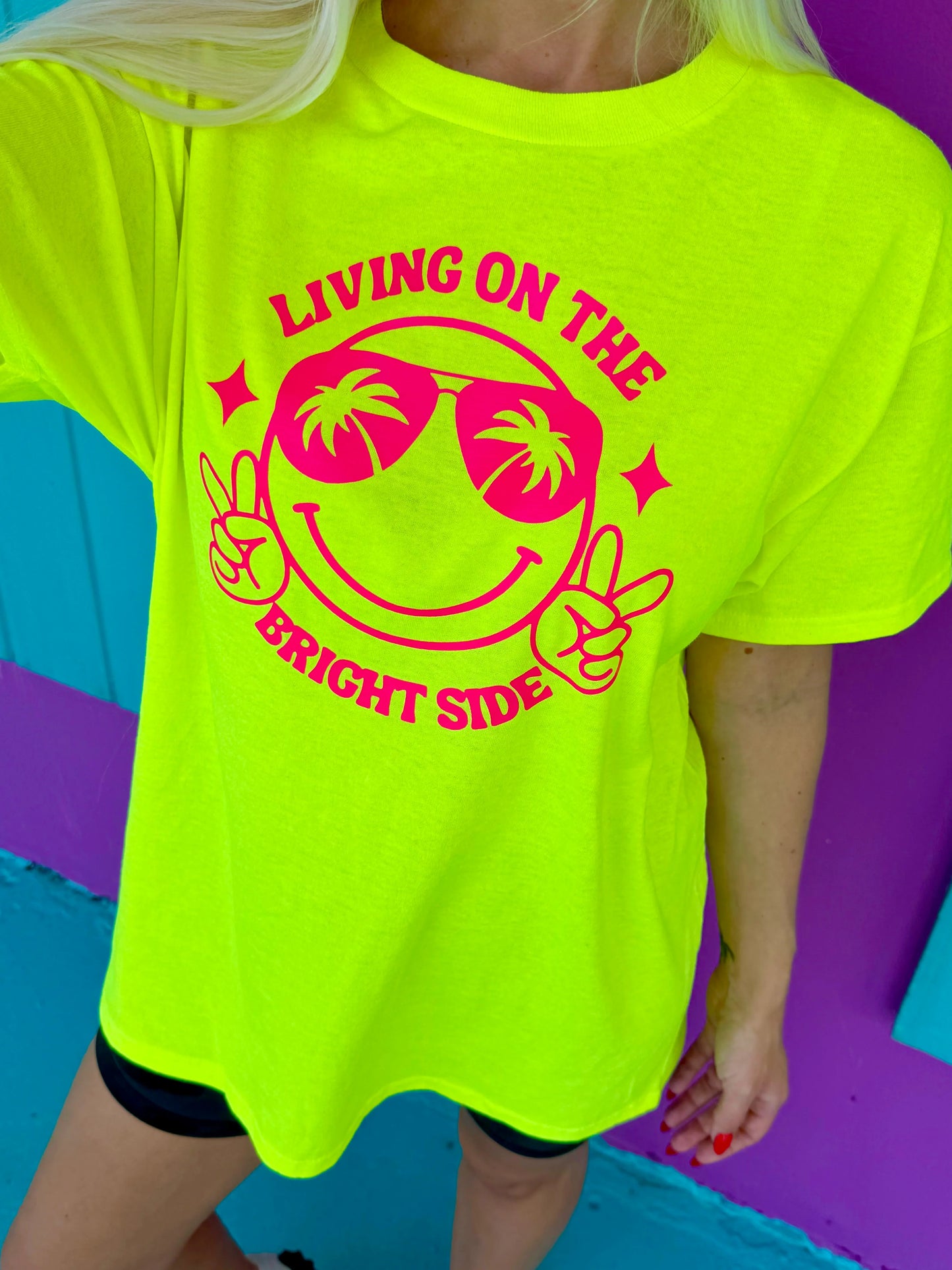 Living On The Bright Side Tee - Project Save The Tees