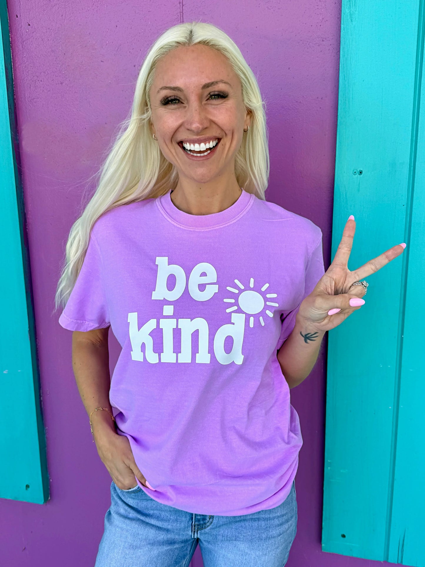 Be Kind Violet Crush Tee