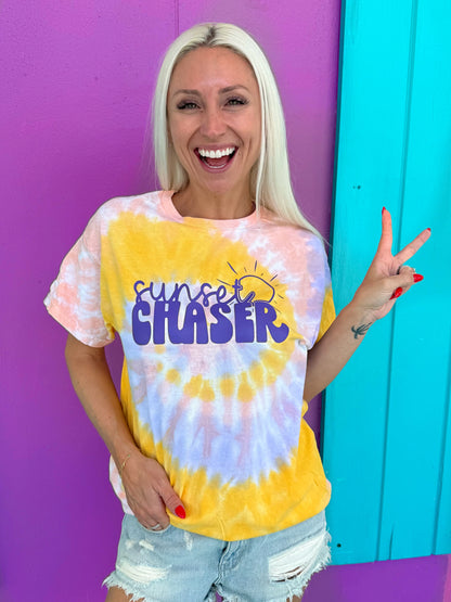 Sunset Chaser Tie-Dye Tee