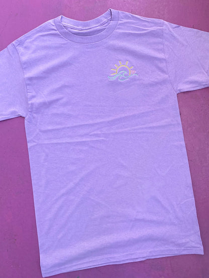 Sunrise Embroidered Tee - Project Save The Tees