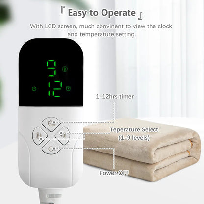 Blanket Heated Electric Sheet Thicken Thermostat Electric Blankets