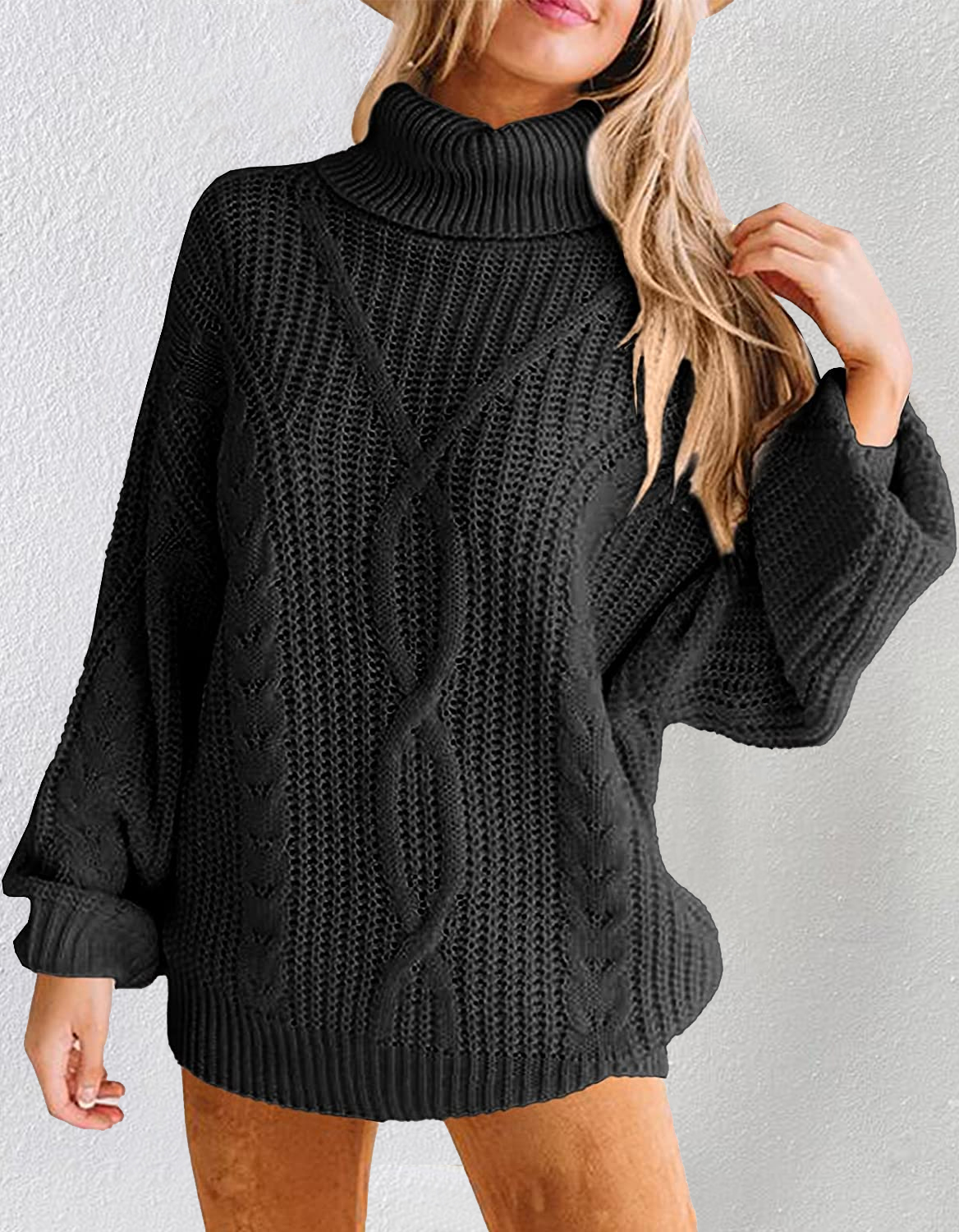 Women's Round Neck Knit Loose Sweater