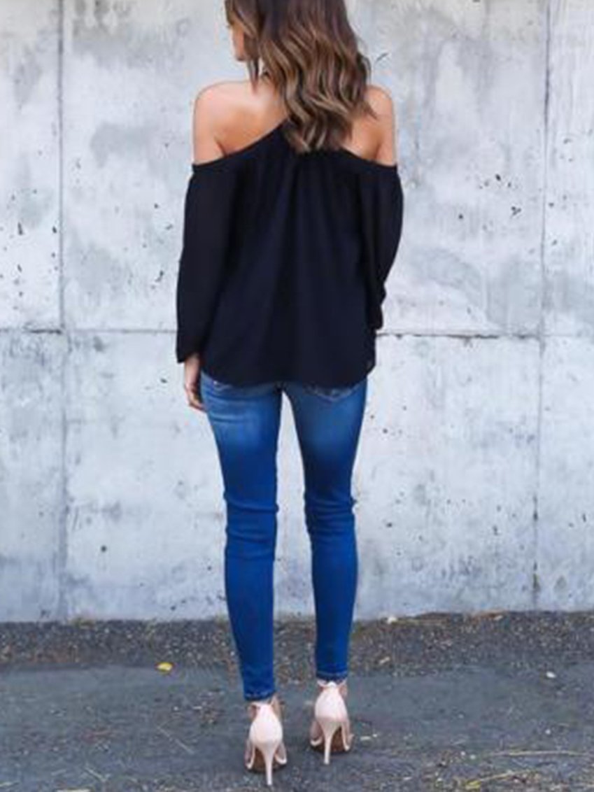 Cotton Long Sleeve Tops