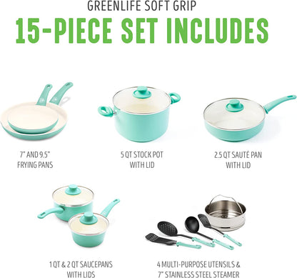 Healthy Ceramic Nonstick 13 Piece